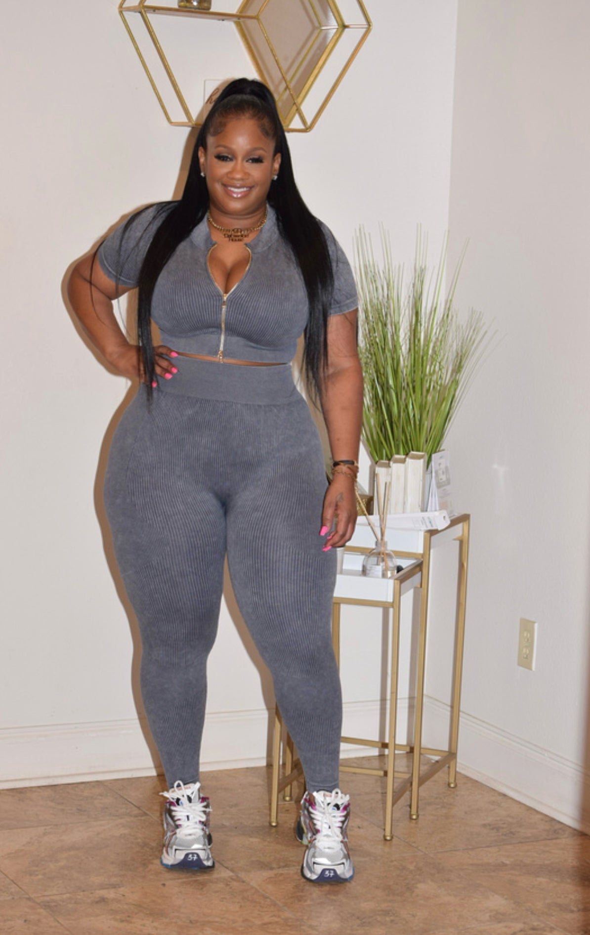 Fits Like a Glove Set/Grey