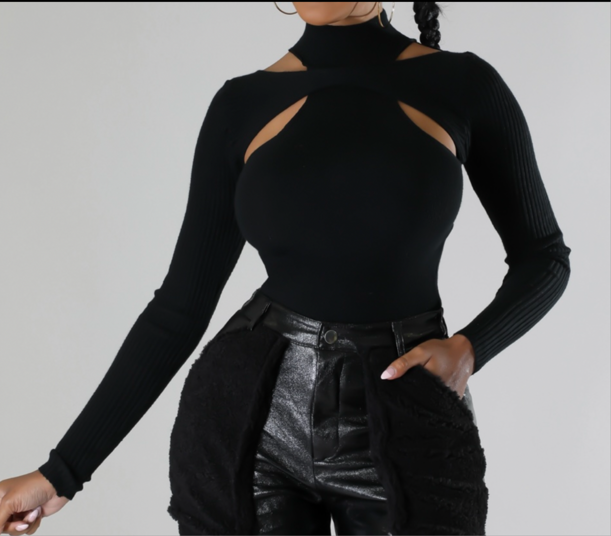 Alexandra Top/ Black