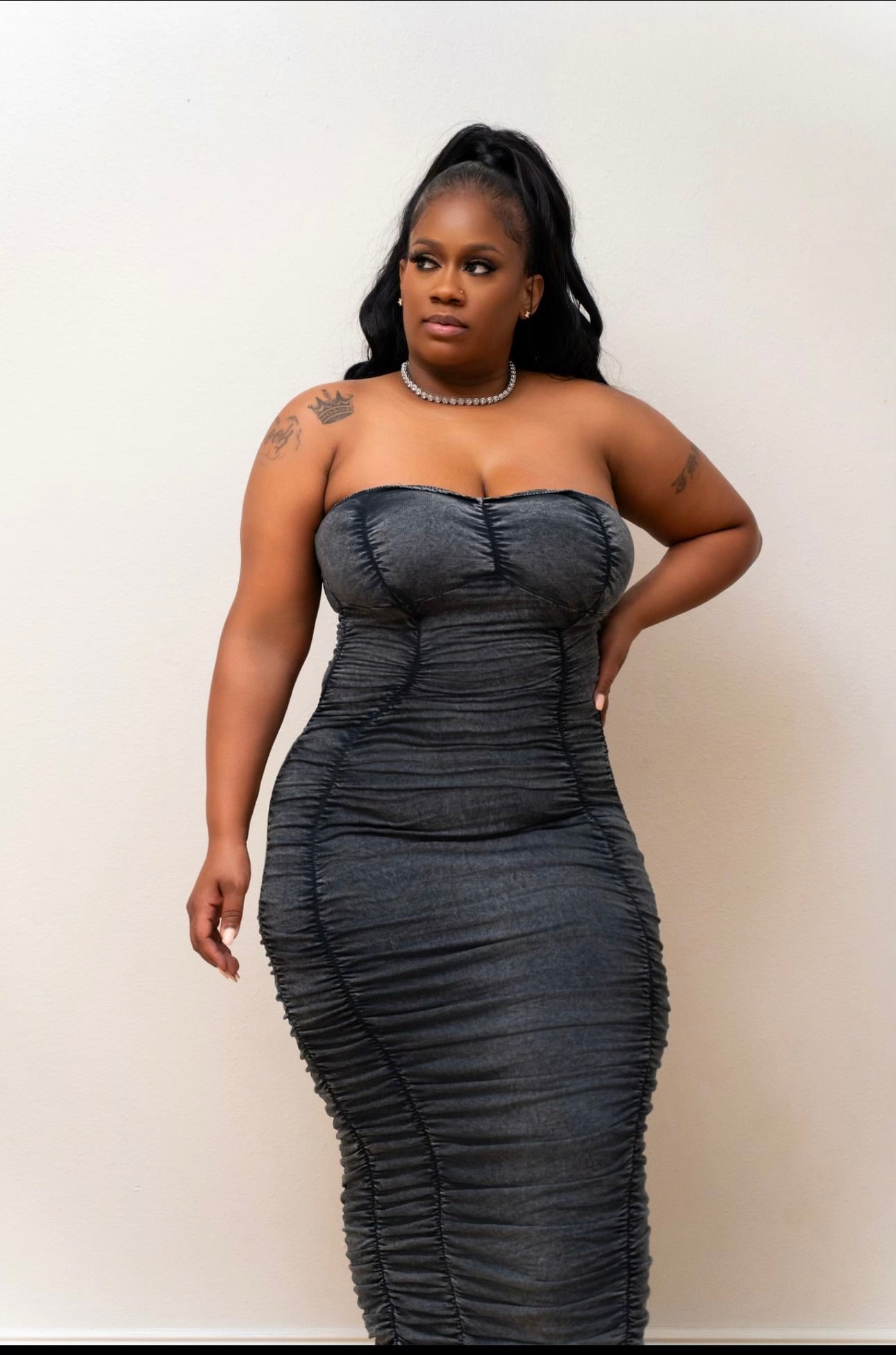 Scrunchie Wash Dress