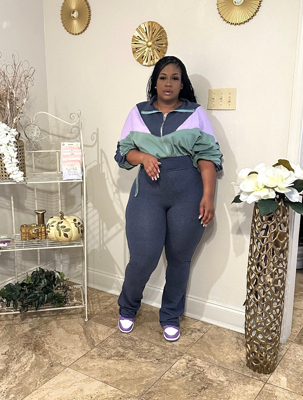 RESTOCK SHIP/ 11/15/24 Combo set blue/ lavender