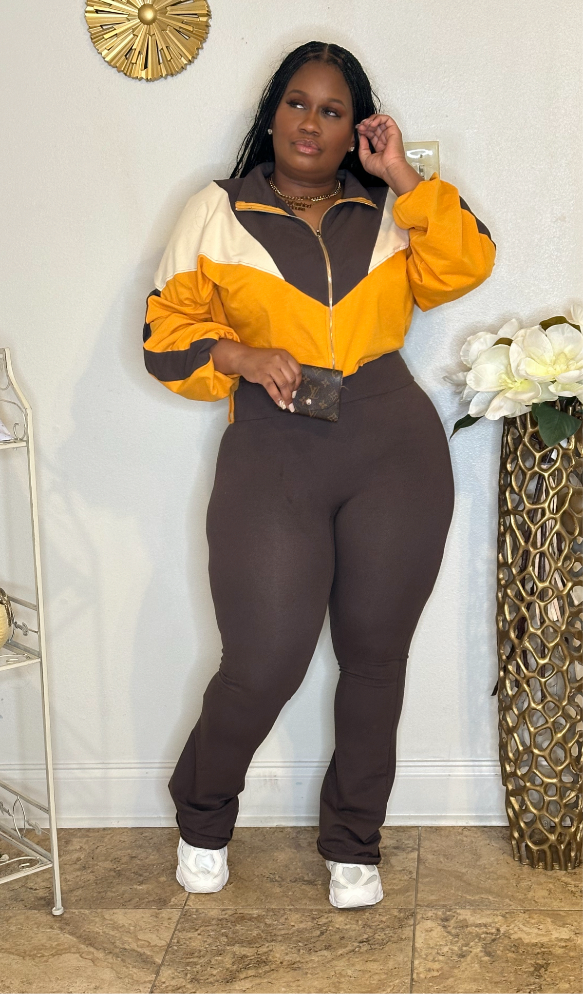 RESTOCK SHIP/ 12/18/24
Combo set mustard/brown