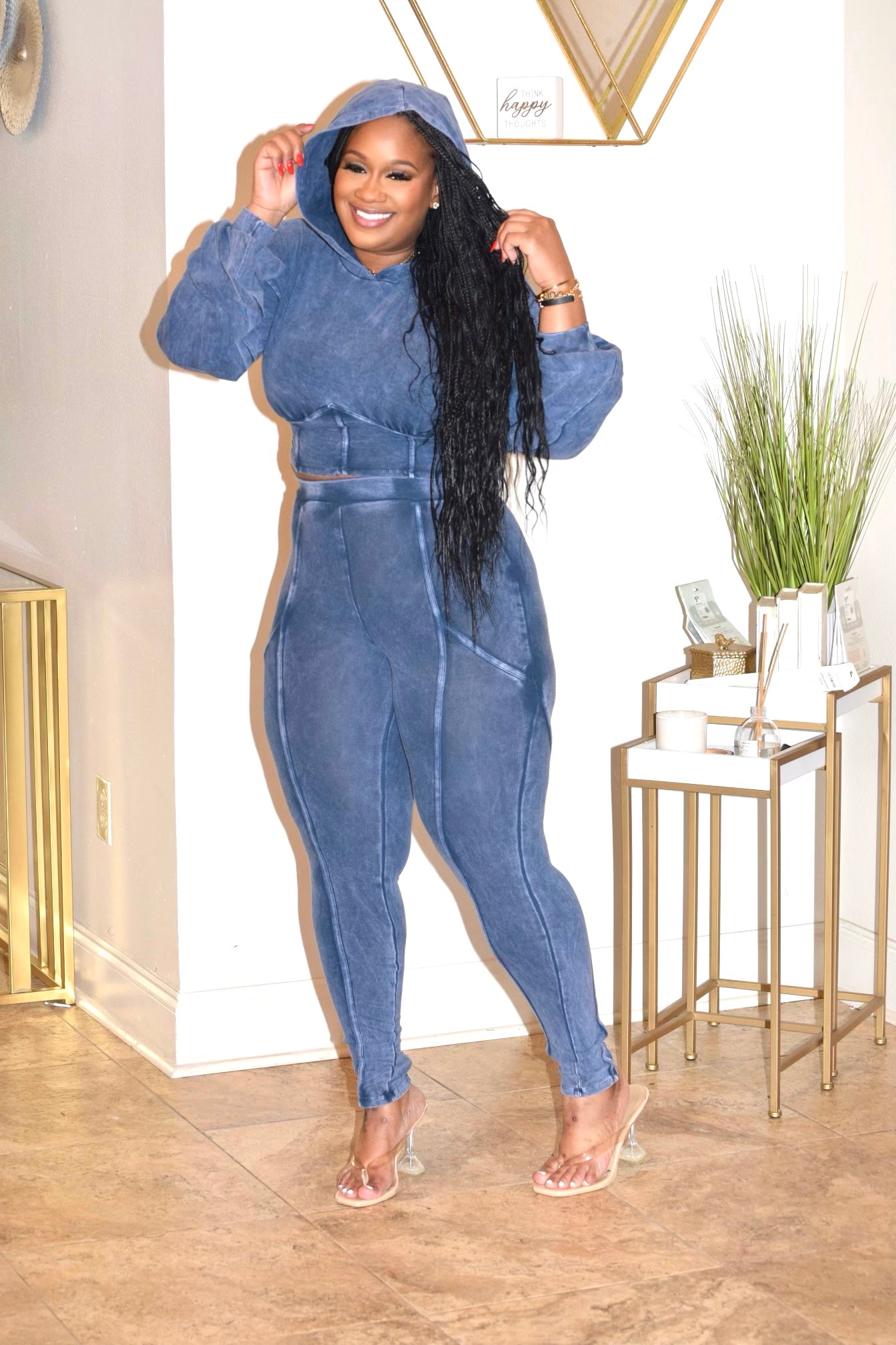 Acid Jogger set (Denim)