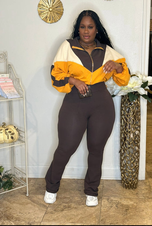 RESTOCK SHIP/ 12/18/24
Combo set mustard/brown