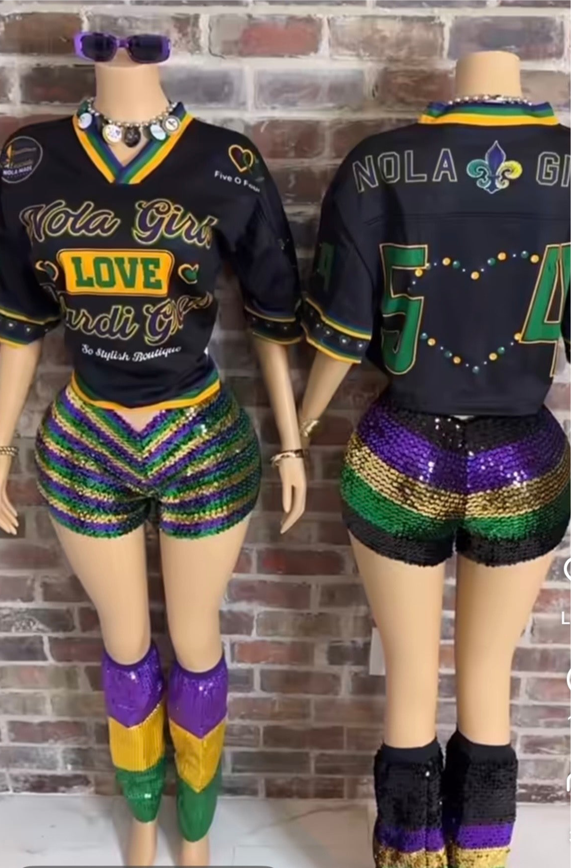 Nola Girl Jersey Black