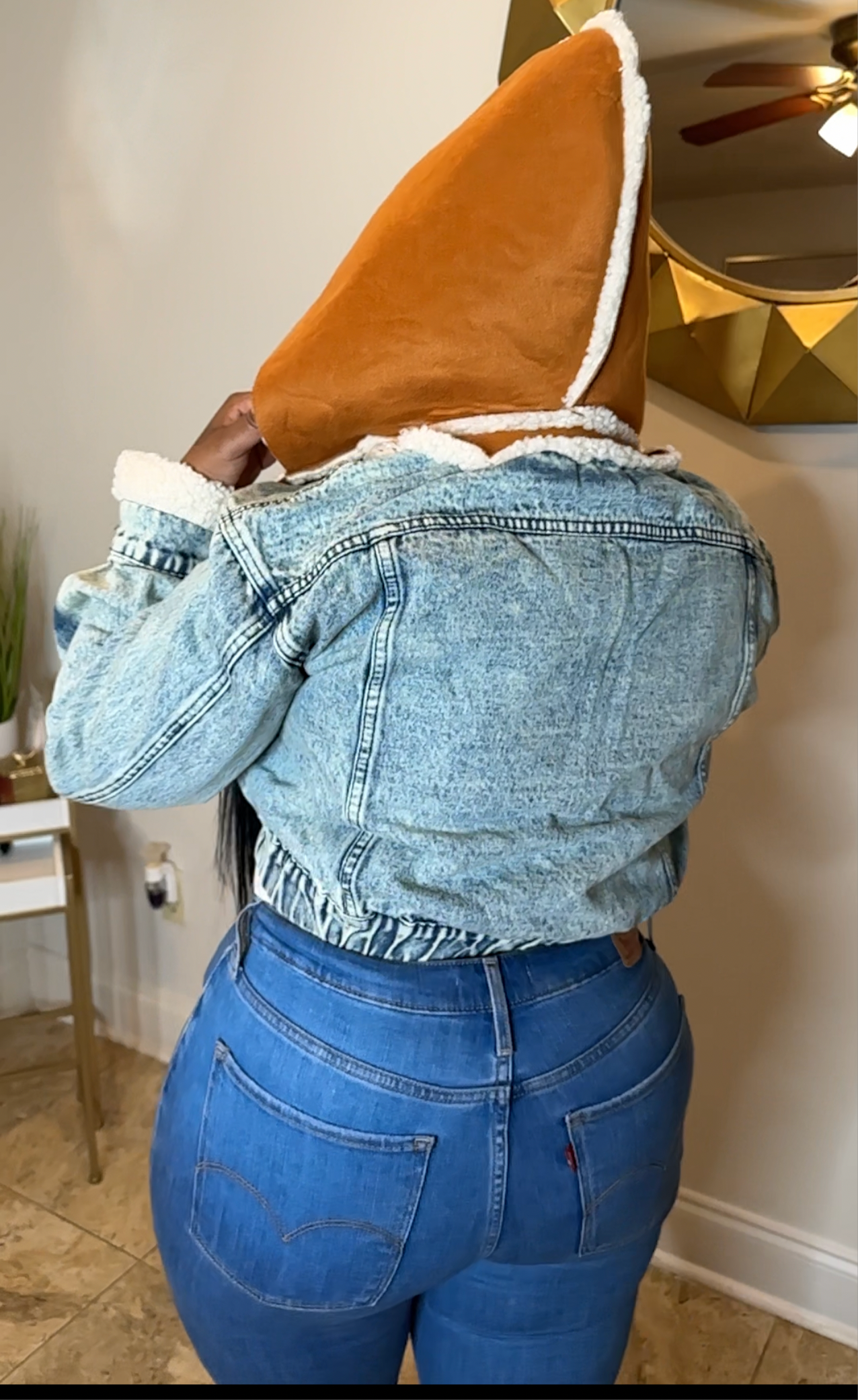 Hoodie Denim Jacket