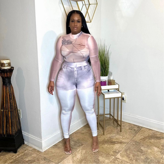 Baddie Bodysuit Legging Set