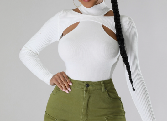 Alexandra Top/white