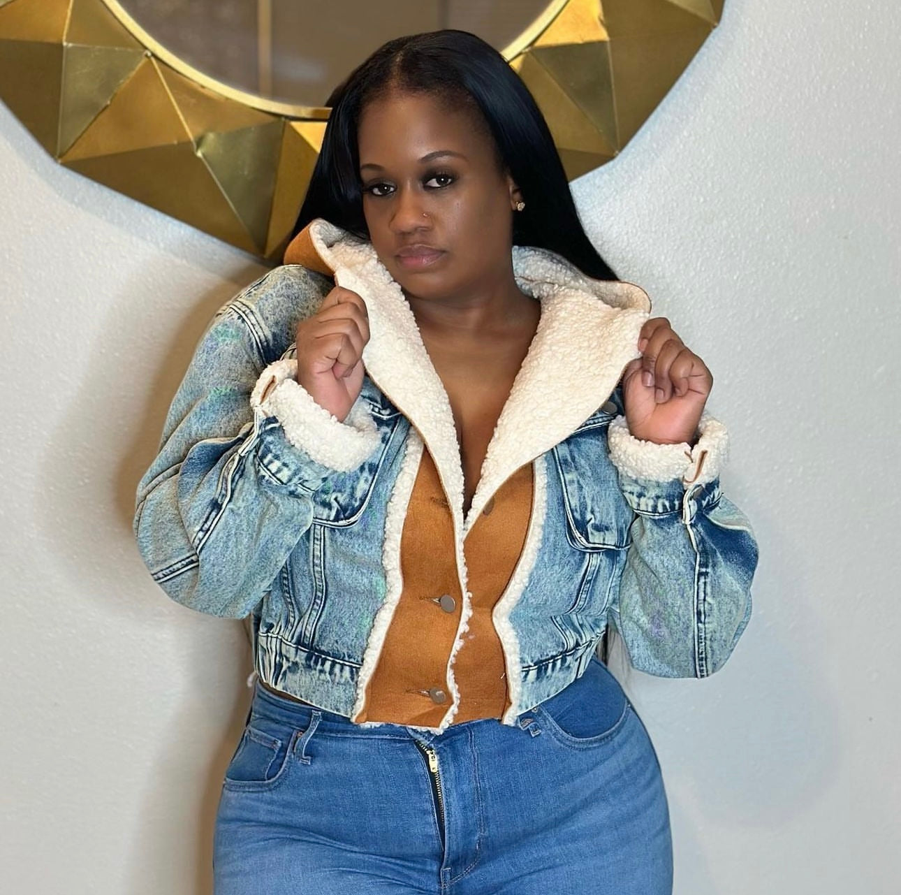 Hoodie Denim Jacket
